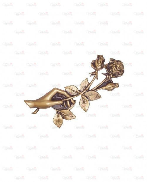 Накладка "Роза в руке гигант"