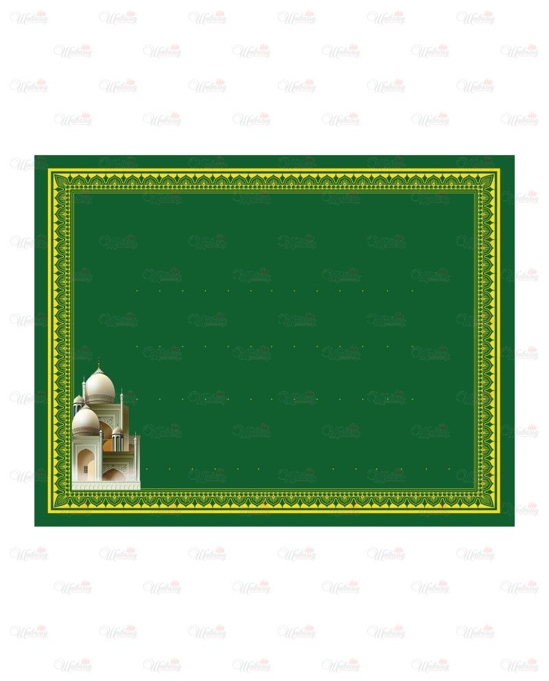 Табличка металлическая с фотопечатью "модель Мечеть " мусульманская