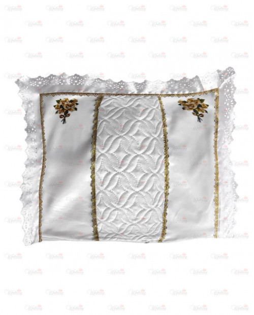 Подушка комбинированная с термостежкой "роза" модель 1