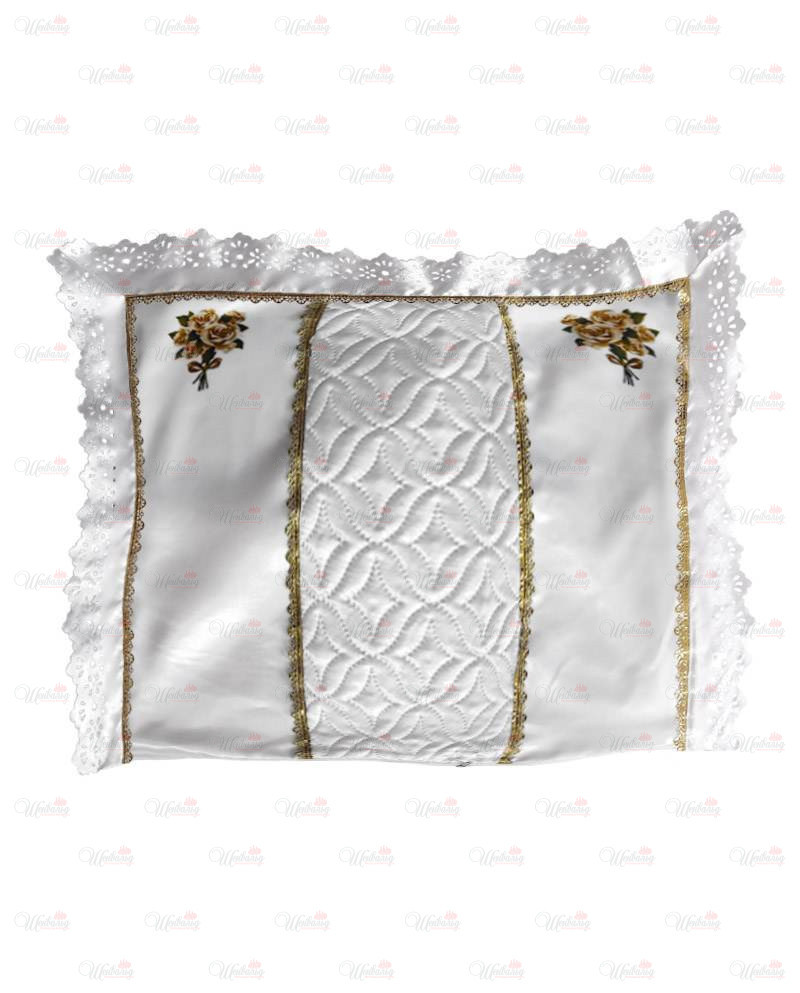 Подушка комбинированная с термостежкой "роза" модель 1