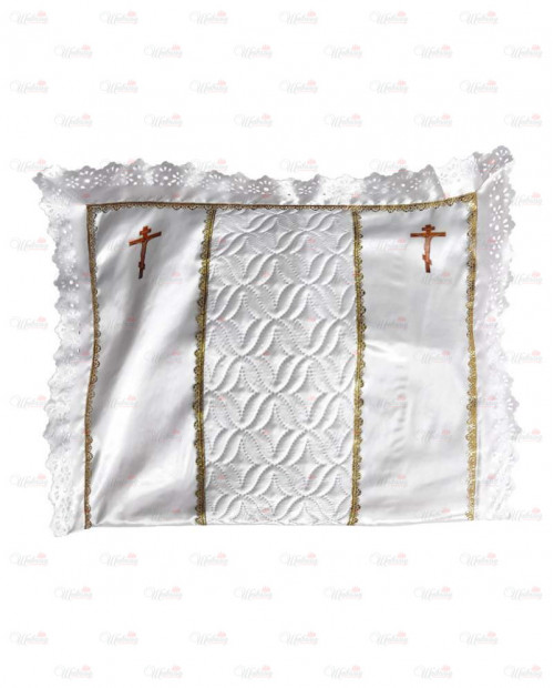 Подушка комбинированная с термостежкой "крест" модель 2